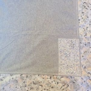 Lululemon Grey pattern square scarf with pocket